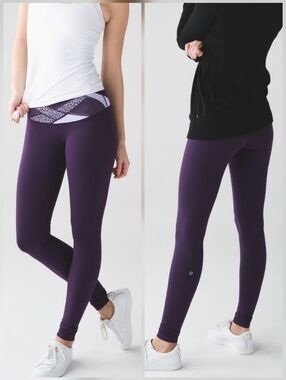 Lululemon Wunder Under Pant III Deep Zinfandel Size 6